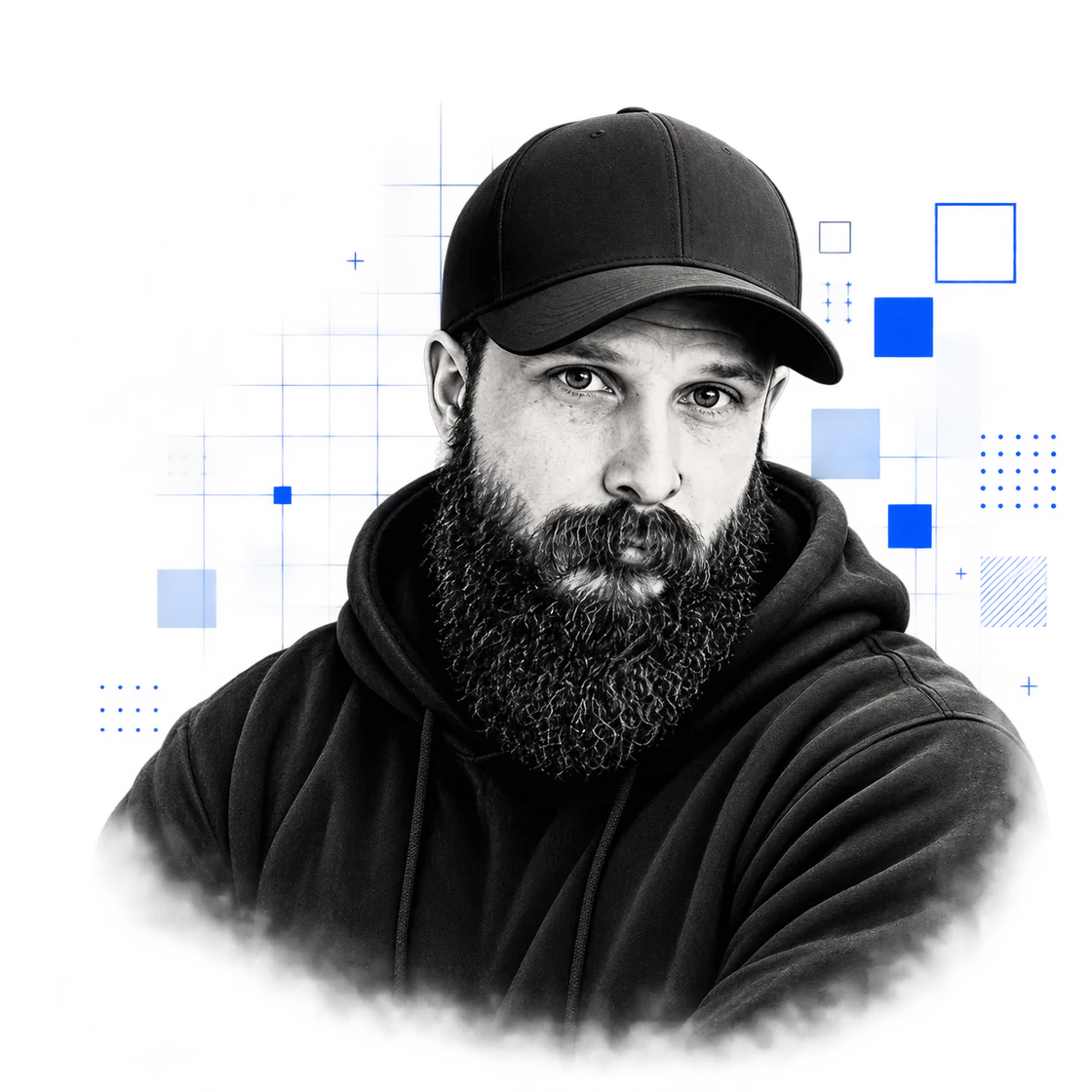 Illustrated portrait of Ben Newton